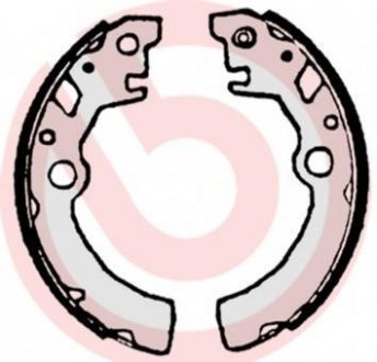 Гальмівні колодки барабанные BREMBO S79 519