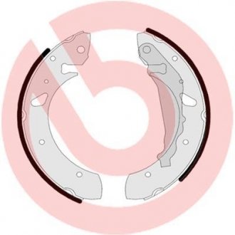 Гальмівні колодки барабанні BREMBO S83 507 (фото 1)