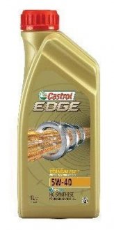 Масло ДВС 5W-40 EDGE API SN/CF, ACEA C3, GM dexos2, 1л, синт. CASTROL 1535FA (фото 1)