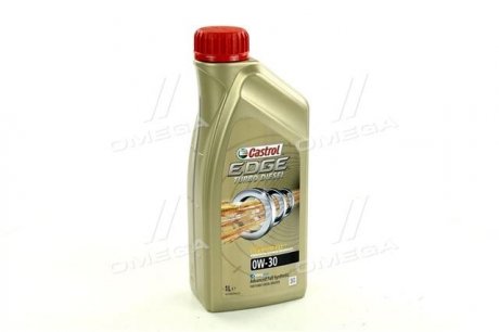 Олива моторна EDGE 0W-30 TURBO DIESEL (Каністра 1л) CASTROL 157E4F (фото 1)