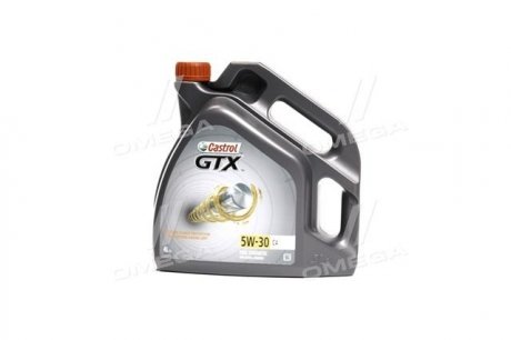 Олива моторна GTX 5W-30 C4 RN 0720 (Каністра 4л) CASTROL 15C8AD (фото 1)