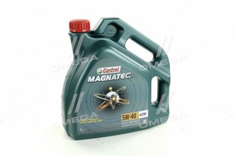 Олива моторна Magnatec 5W-40 A3/В4 (Каністра 4л) CASTROL 15C9D1 (фото 1)