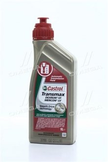 Масло трансмисс. TRANSMAX ATF DEXRON VI MERCON LV MULTIVEHICLE, 1л. синт. CASTROL 15D73A (фото 1)