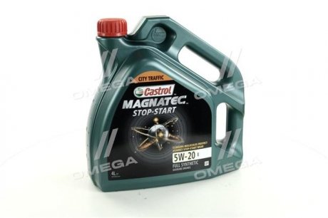 Олива моторна Magnatec STOP-START 5W-20 E (Каністра 4л) CASTROL 15D8EF (фото 1)