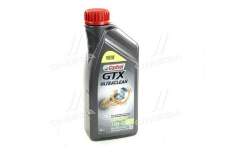 Олива моторна GTX ULTRA CLEAN 10W-40 A3/B4 (Каністра 1л) CASTROL 15DE17 (фото 1)