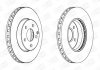 Диск гальмівний передній (кратно 2) MB E Class (W211, S211) CHAMPION 562212CH (фото 1)