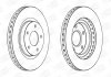 Диск гальмівний передній (кратно 2) Jeep Compass (06-), Patriot (07-17)/ Mitsubishi ASX (09-) CHAMPION 562790CH (фото 1)