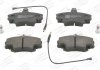 Колодки тормозные дисковые передние PEUGEOT 205, 309, RENAULT Clio, Clio II, Espace I, Fuego, Megane, Megane Scenic, Twingo, Rapid CHAMPION 571526CH (фото 2)