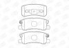 Колодки тормозные дисковые задні CHRYSLER SEBRING Convertible (JS) CHAMPION 572498CH (фото 1)
