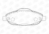 Колодки тормозные дисковые передние Peugeot 308 I, 3008 I CHAMPION 573241CH (фото 1)