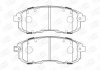 Колодки тормозные дисковые передні FIAT SEDICI (189_) 06-14|SUZUKI SX4 (EY, GY) 06- CHAMPION 573646CH (фото 1)