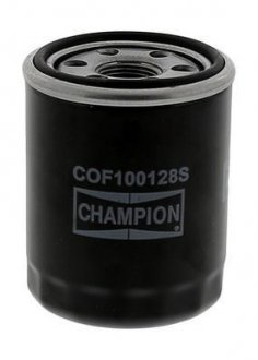 Фильтр масляный FIAT 500 (312_) 07-, 500 C (312_) 09-, GRANDE PUNTO (199_) (COF1 CHAMPION COF100128S (фото 1)