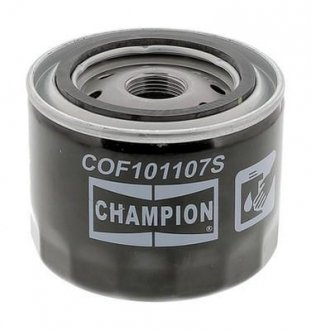 Фільтр масляний двигуна /E107 (вир-во) CHAMPION COF101107S (фото 1)