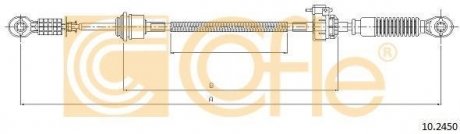 Трос сцепление COFLE 10.2450 (фото 1)