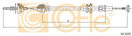 Трос сцепление COFLE 10.3155 (фото 1)