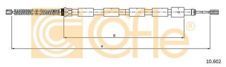 Трос ручника COFLE 10.602 (фото 1)