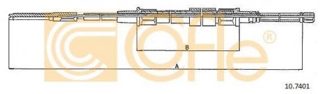 Трос ручника COFLE 10.7401 (фото 1)