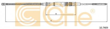 Трос ручника COFLE 10.7409 (фото 1)