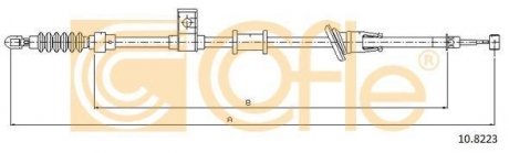 Трос ручника COFLE 10.8223 (фото 1)