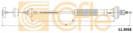 Трос сцепление COFLE 11.3058 (фото 1)