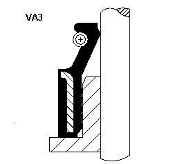 Сальник клапана IN/EX ALFA/PSA/SEAT/VOLVO (VA3 8-26 ACM) (вир-во) CORTECO 12014265 (фото 1)