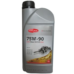 Олива трансмісійна 75W90 Gear Oil 5/4 (1L) (GL5/MAN 342 M-2/Volvo 1273.10/MIL L 2105D) Delphi 25067150 (фото 1)