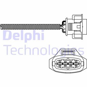 Лямбда зонд Delphi ES10790-12B1 (фото 1)