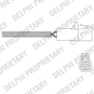 Лямбда-зонд Delphi ES20349-12B1 (фото 1)