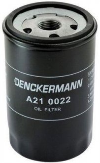 Фильтр масляный двигателя AUDI A4 1.6 95-00 (пр-во) Denckermann A210022 (фото 1)