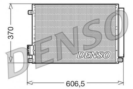 Конденсер кондиціонера DENSO DCN09045 (фото 1)