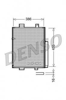 Радиатор кондиціонера DENSO DCN35001 (фото 1)