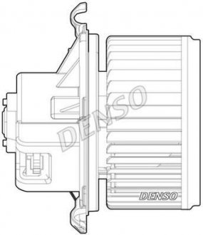 Вентилятор опалення DENSO DEA09024 (фото 1)