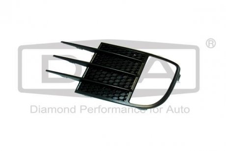 Решетка противотуманной фары левая GTI VW Golf (08-13) DPA 88530582402 (фото 1)