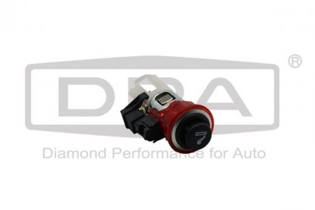 Прикурювач VW Caddy II/III/IV/LT/T3/T4/T5/T6 95-20 (червоний) DPA 99191788002 (фото 1)