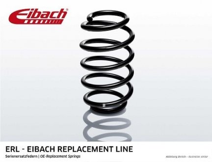 Пружина (передня) VW Passat B6/B7 1.6-2.0TDI/TSI/FSI 05-14 (седан/унив)/Skoda Superb 1.9TDI 08-15 EIBACH R10322 (фото 1)