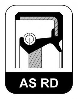 Сальник колінвалу (передній) Hyundai Accent/Elantra/Kia Cee\d/Sportage 1.1D-1.7D 05- (41x53x7) ELRING 351.180 (фото 1)