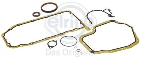 Комплект прокладок (нижній) Opel Astra F/G/Vectra B 1.8/2.0i 16V 94-04 ELRING 413.100 (фото 1)