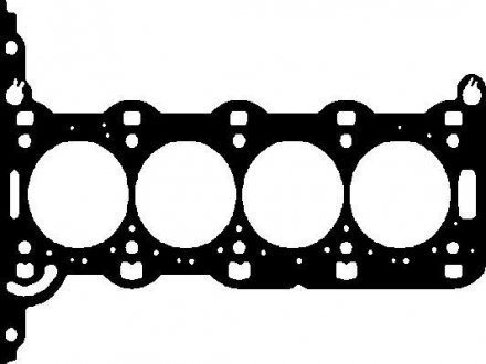 Прокладка головки блоку OPEL Z12XE/Z12XEP/Z14XEP 0,57 мм + 0,25 мм (вир-во) ELRING 572.500 (фото 1)