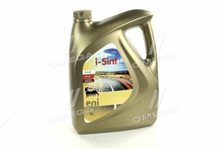 Олива моторна I-Sint 5W-40 (Каністра 4л) Eni 102382 (фото 1)