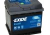 Акумуляторна батарея 50Ah/450A (207x175x190/+L/B13) Excell EXIDE EB501 (фото 1)