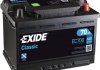 Аккумулятор CLASSIC 12V/70Ah/640A EXIDE EC700 (фото 1)