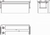 Акумуляторна батарея 145Ah/900A (513x189x223/+L/B00/B0) PowerPro EXIDE EF1453 (фото 2)