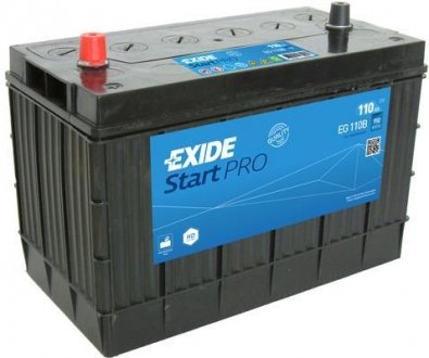 Акумуляторна батарея 110Ah/950A (330x173x240/+L/B00) StartPro EXIDE EG110B (фото 1)