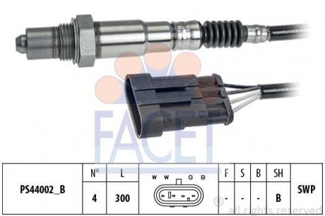 Лямбда-зонд (PLANAR) FACET 10.8203 (фото 1)