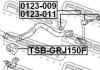 Тяга / Стійка стабілізатора FEBEST 0123-011 (фото 2)