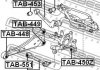 Важіль підвіски (тяга) FEBEST 0125-ACA33 (фото 2)