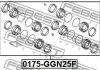 Елементи гальмівного супорта FEBEST 0175-GGN25F (фото 2)