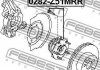 Маточина колеса FEBEST 0282-Z51MRL (фото 2)