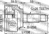 ШРУС FEBEST 0310-FD (фото 2)