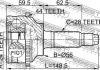 ШРУС FEBEST 0510-041A44 (фото 2)